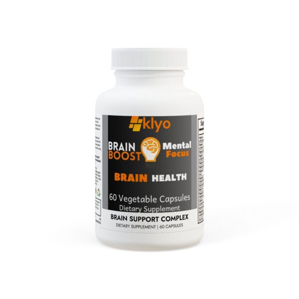 Brain Supplements, Brain Support Complex Supplement (60 Capsules)
