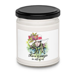 Candles for Women Birthday, Stocking Stuffers, Mother's Day Scented soy candle Motivational candle gift