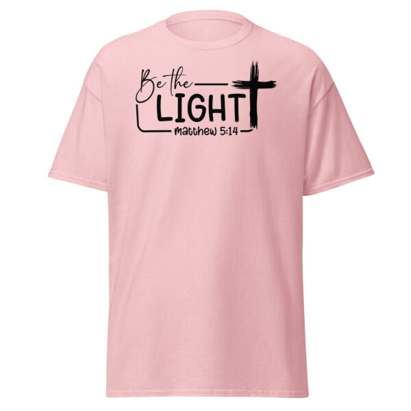 Christian cross t shirt gift be the light tee Unisex classic tee - Image 8