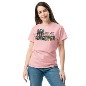 Christian t shirts gift not perfect just forgiven tee Unisex classic tee