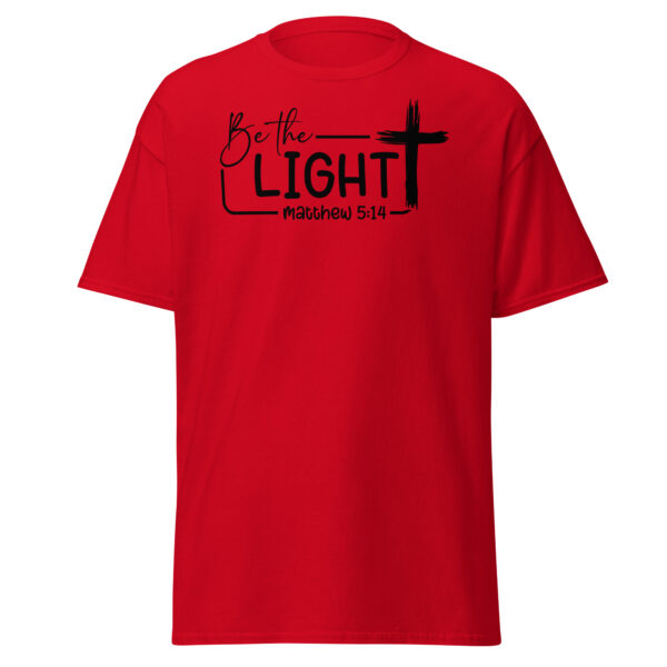 Christian cross t shirt gift be the light tee Unisex classic tee