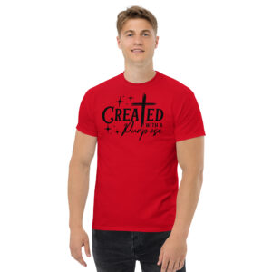 Christian t shirts gift Created with a purpose teeUnisex classic tee